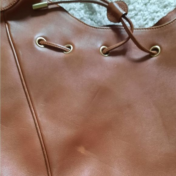 Salvatore Ferragamo Vintage Brown Leather Bag . - Picture 15 of 16